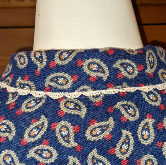 VTG 60's Lanz Originals Blouse Size 8 - Picture 5 of 14